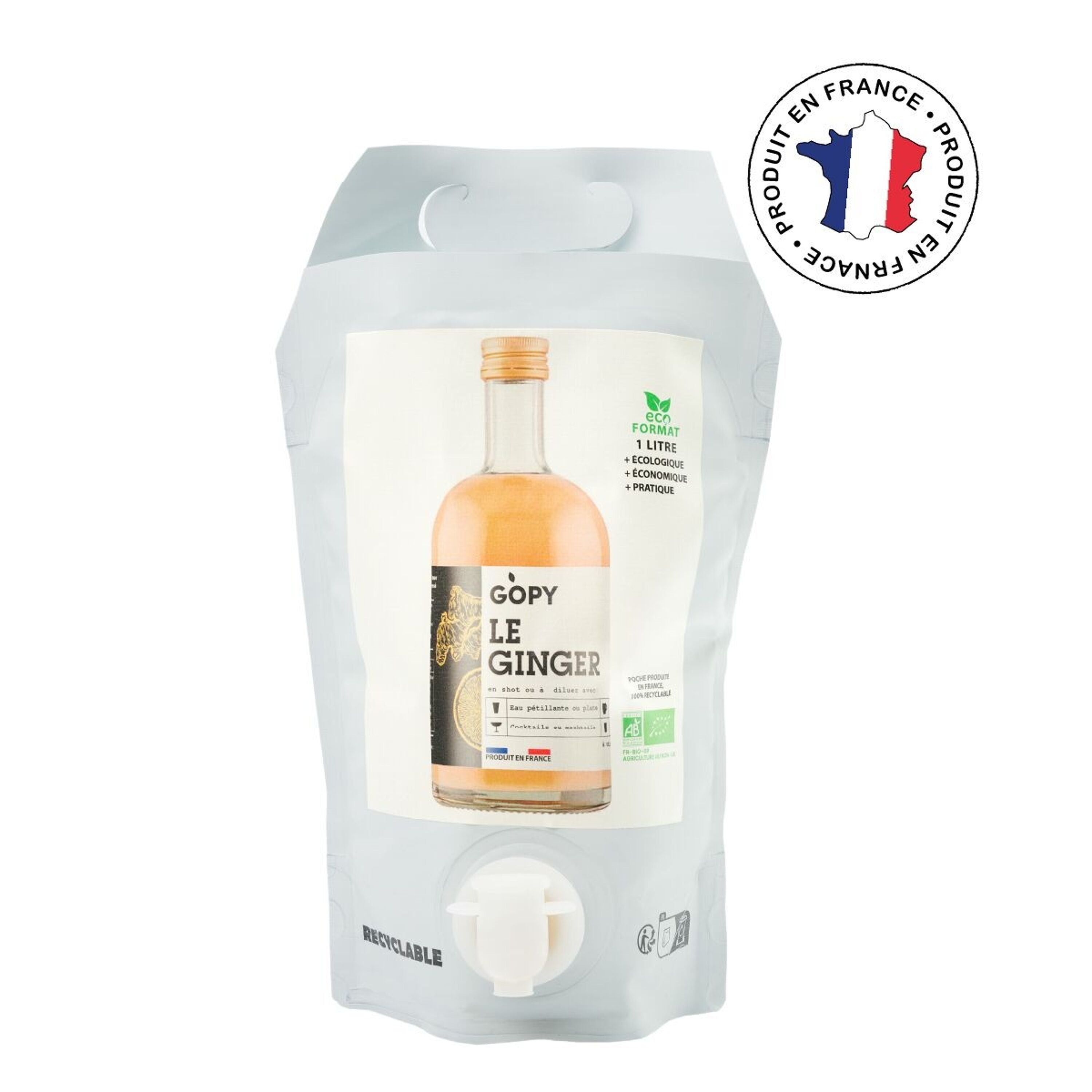 Le Ginger Classique Pouch 1 litre