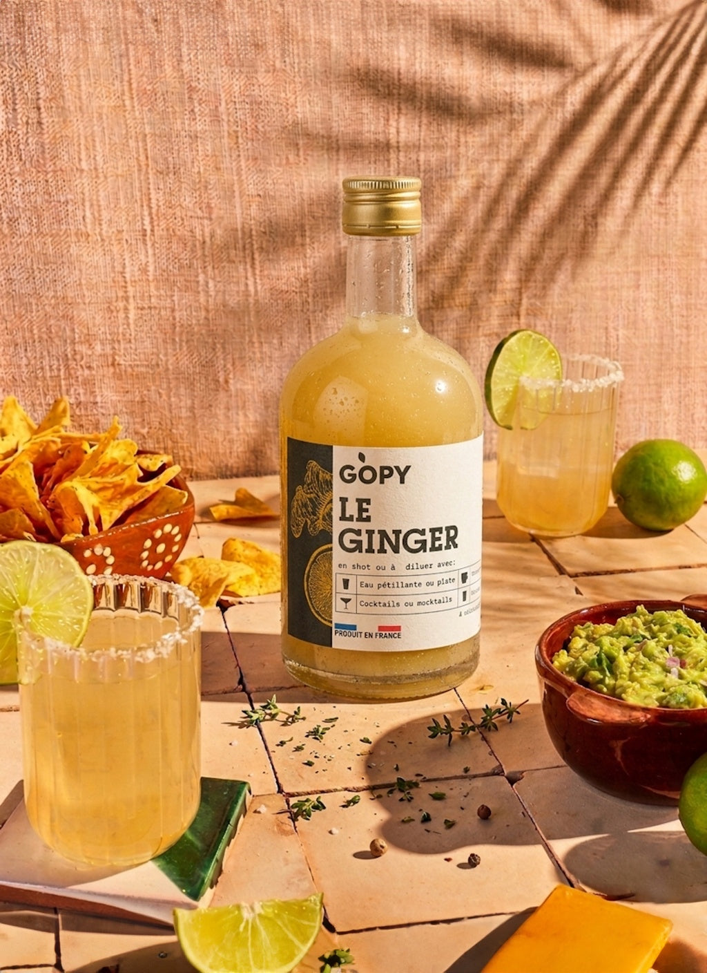 Le Ginger Gopy concentré gingembre bio classique 500ml