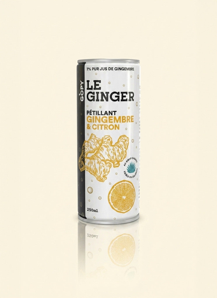 Le Ginger Pétillant — Pack 12 canettes