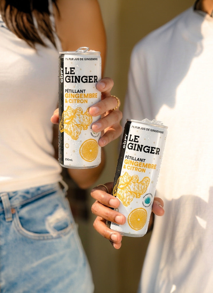 Le Ginger Pétillant — Pack 12 canettes